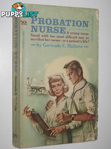 Probation Nurse  - Mallette Gertrude E. - 1962