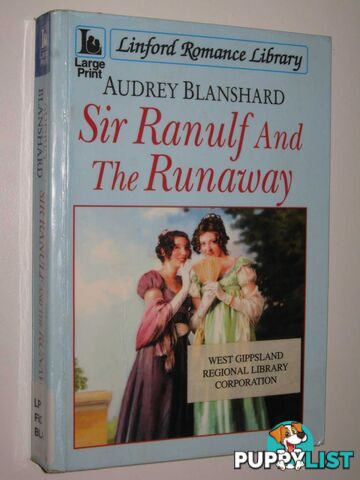 Sir Ranulf And The Runaway  - Blanshard Audrey - 2001