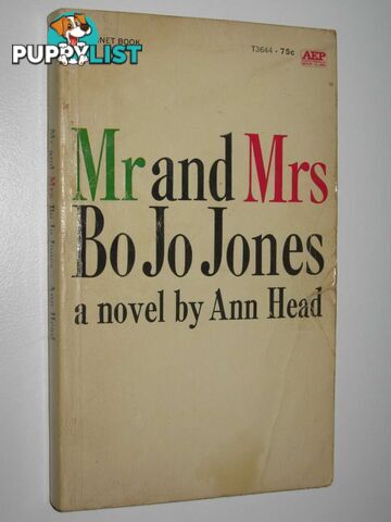 Mr and Mrs Bo Jo Jones  - Head Ann - 1968