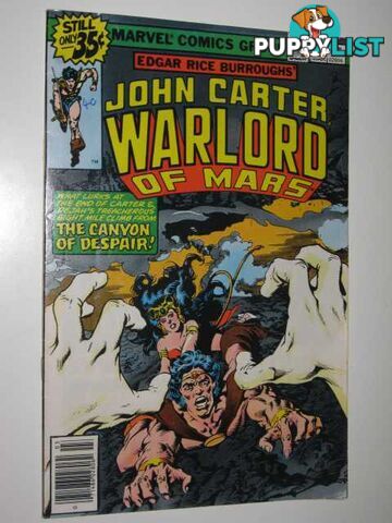 John Carter, Warlord of Mars #22  - Claremont Chris - 1979