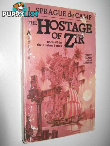 The Hostage of Zir - Krishna Series #3  - de Camp L. Sprague - 1983