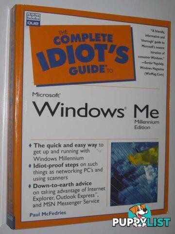 The Complete Idiot's Guide to Microsoft Windows Millennium  - McFedries Paul - 2000