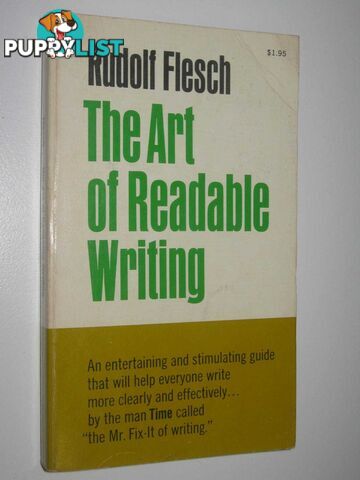 The Art of Readable Writing  - Flesch Rudolf - 1979