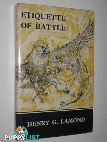 Etiquette of Battle  - Lamond Henry G. - 1966