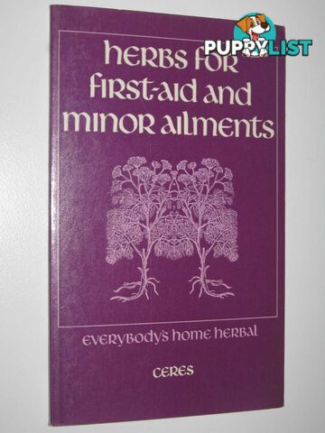 Herbs for First Aid and Minor Ailments  - Ceres - 1977