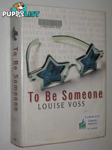 To Be Someone  - Voss Louise - 2001