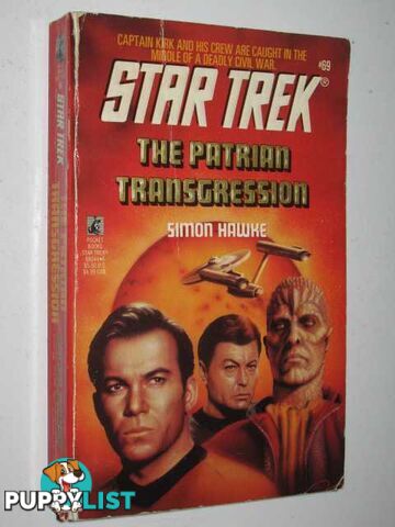 The Patrian Transgression - STAR TREK Series #69  - Hawke Simon - 1994