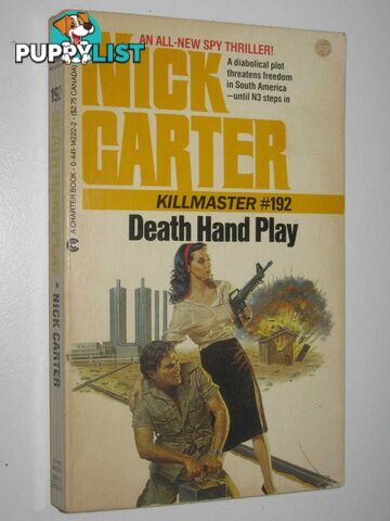 Death Hand Play - Killmaster Series #192  - Carter Nick - 1984