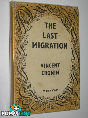 The Last Migration  - Cronin Vincent - 1959