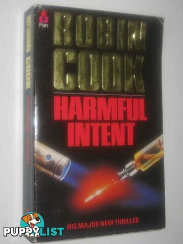 Harmful Intent  - Cook Robin - 1990