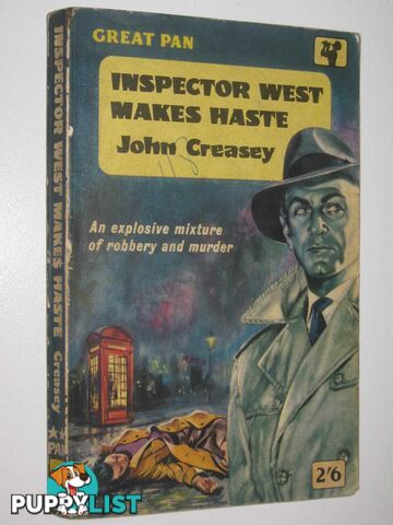 Inspector West Makes Haste - Roger West Series #17  - Creasey John - 1960