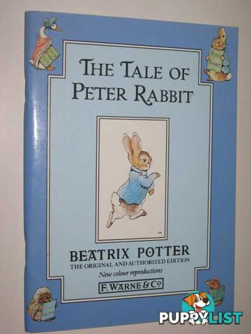 The Tale Of Peter Rabbit  - Potter Beatrix - 1990