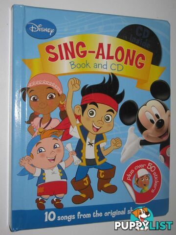 Disney Sing-Along Book and CD  - Author Not Stated - 2014