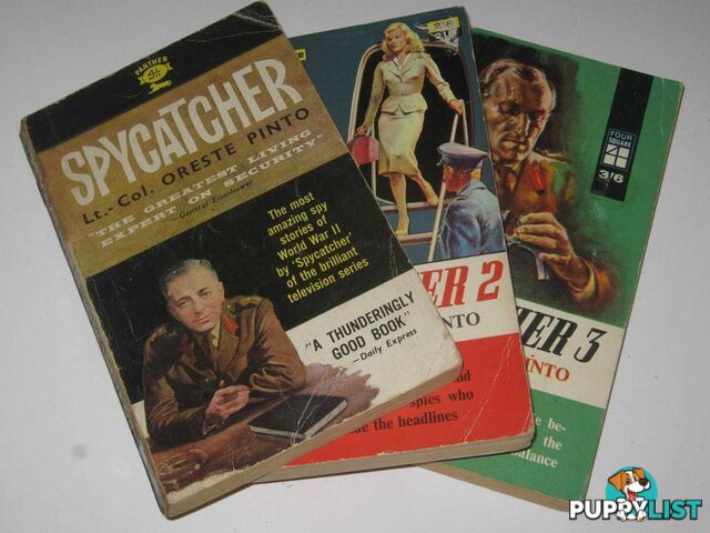 Spycatcher + Spycatcher 2 + Spycatcher 3  - Pinto Lt. Col. Oreste