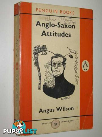 Anglo-Saxon Attitudes  - Wilson Angus - 1958