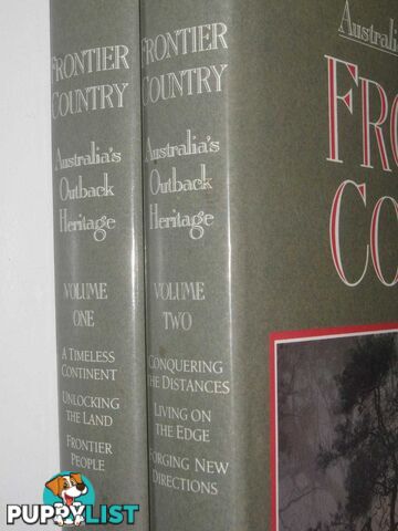 Frontier Country Vol 1 & 2 : Australia's Outback Heritage  - Coupe Sheena M. - 1989