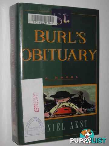 Burl's Obituary  - Akst Daniel - 1996