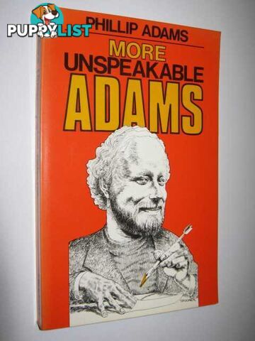 More Unspeakable Adams  - Adams Phillip - 1979