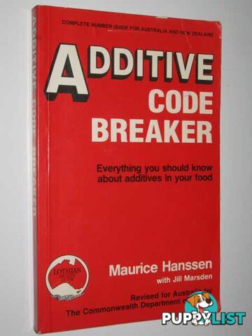 Additive Code Breaker  - Hanssen Maurice - 1986