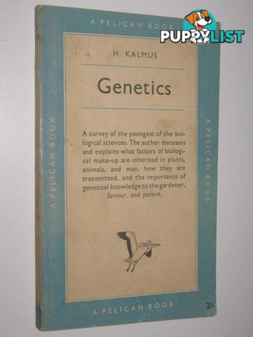 Genetics  - Kalmus H. - 1952