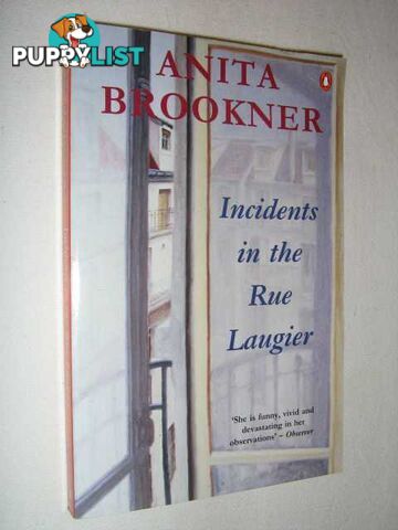 Incidents in the Rue Laugier  - Brookner Anita - 1996