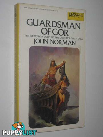 Guardsman of Gor - Chronicles of Counter-Earth Series #16  - Norman John - 1981