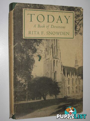 Today: A Book of Devotions  - Snowden Rita F. - 1952