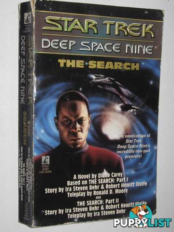 The Search - STAR TREK Deep Space Nine Series  - Carey Diane - 1994