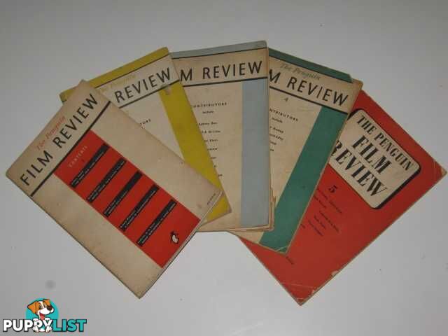 The Penguin Film Review 1, 2, 3, 4 & 5  - Author Not Stated