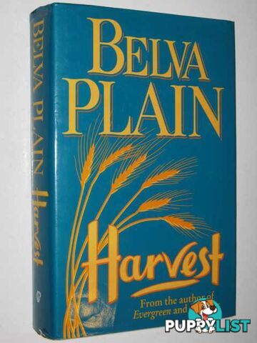 Harvest - Werner Family Saga #4  - Plain Belva - 1990