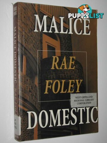 Malice Domestic  - Foley Rae - 1999