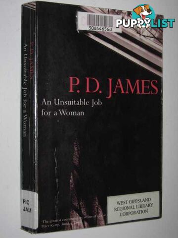 An Unsuitable Job For A Woman  - James P D - 2000