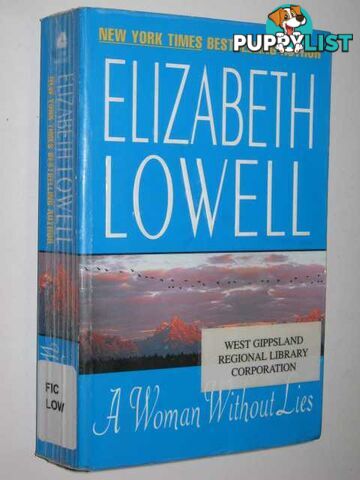 A Woman Without Lies  - Lowell Elizabeth - 1995