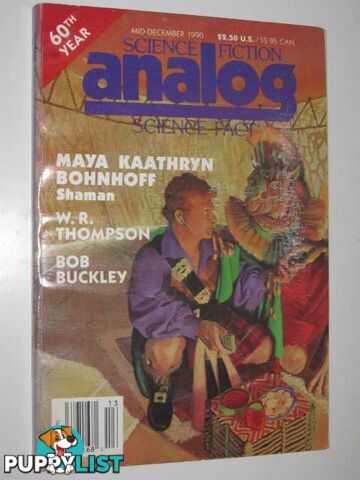 Analog Science Fiction and Fact December 1990 : Vol. CX, No. 14  - Various - 1990