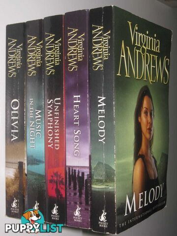 Logan Family Series [5 books] : Melody + Heart Song + Unfinished Symphony + Music in the Night + Olivia  - Andrews Virginia - 2004