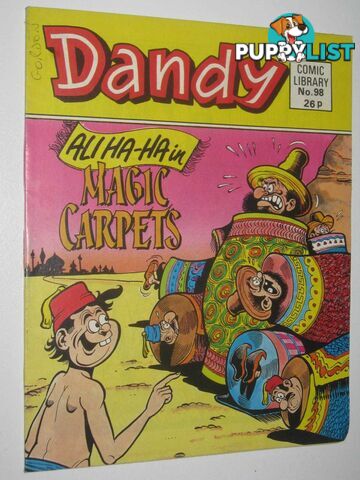 Ali-Ha-Ha in "Magic Carpets" - Dandy Comic Library #98  - Author Not Stated - 1987