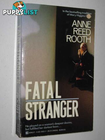 Fatal Stranger  - Rooth Anne Reed - 1988