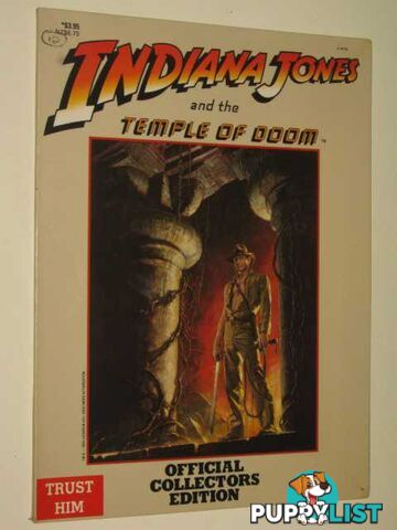 Indiana Jones And The Temple Of Doom : Official Collectors Edition  - Productions Felden - 1984