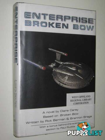 Enterprise: Broken Bow  - Berman Rick & Braga, Brannon - 2001