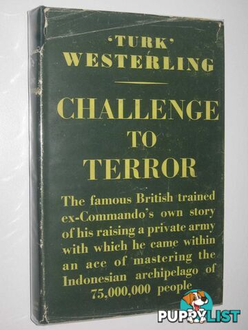 Challenge to Terror  - Westerling Turk - 1952