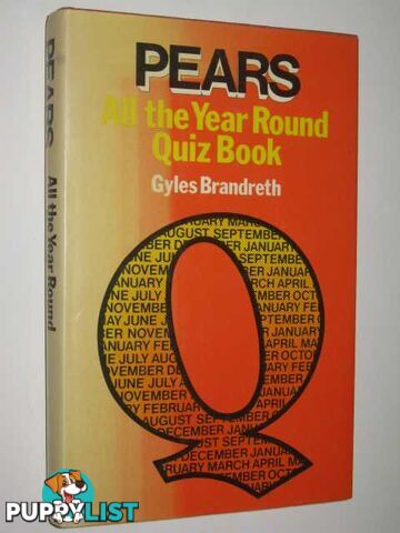 Pears All The Year Round Quiz Book  - Brandreth Gyles - 1977