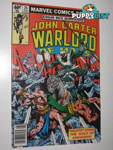 John Carter, Warlord of Mars #26  - Claremont Chris - 1979