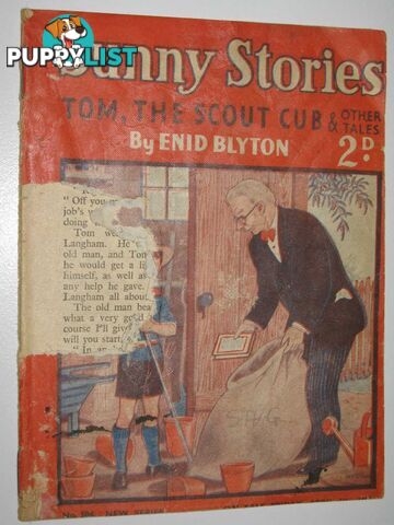 Sunny Stories No. 504 New Series : Tom, The Scout Cub & Other Tales  - Blyton Enid - 1951