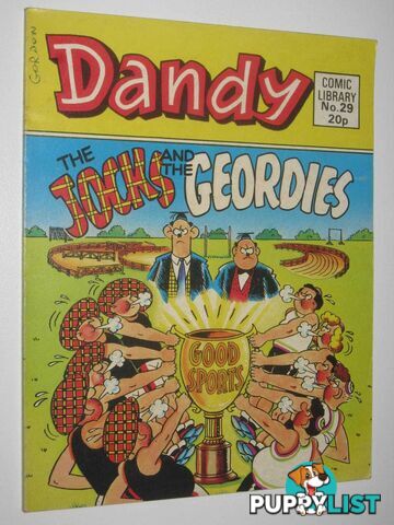 The Jocks and the Geordies in "Good Sports" - Dandy Comic Library #29  - Author Not Stated - 1984