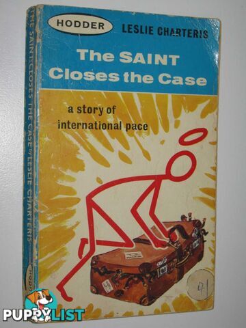 The Saint Closes the Case - Simon Templer Series  - Charteris Leslie - 1963