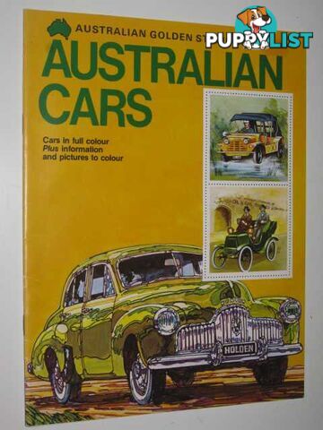 Golden Stamp Book of Australian Cars  - Stronell Lynne - 1982