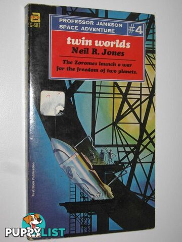 Twin Worlds - Professor Jameson Space Adventure Series #4  - Jones Neil R. - 1967