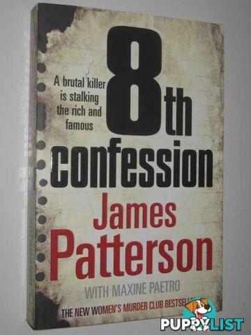 8th Confession - Women's Murder Club Series #8  - Patterson James - 2009