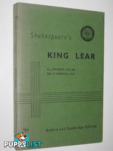 King Lear  - Shakespeare William - 1954