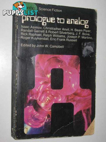 Prologue to Analog  - Campbell John W. - 1967